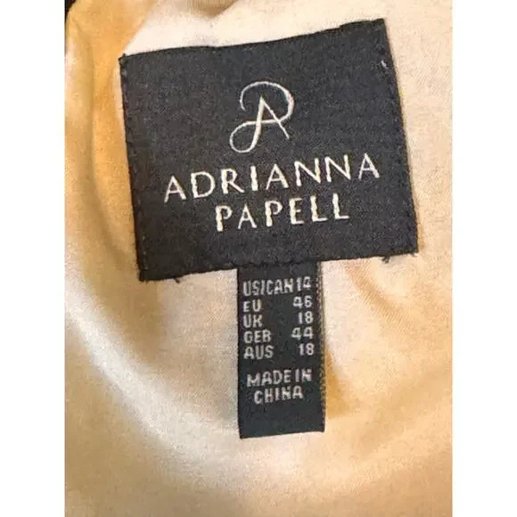 Adrianna Papell embroidered dress - Picture 4 of 4